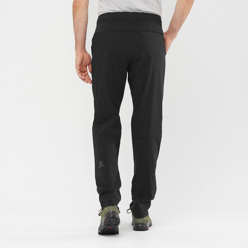 Salomon EXPLORE TAPERED Pantalones Hombre - Negras - Colombia (52390-MFYZ)